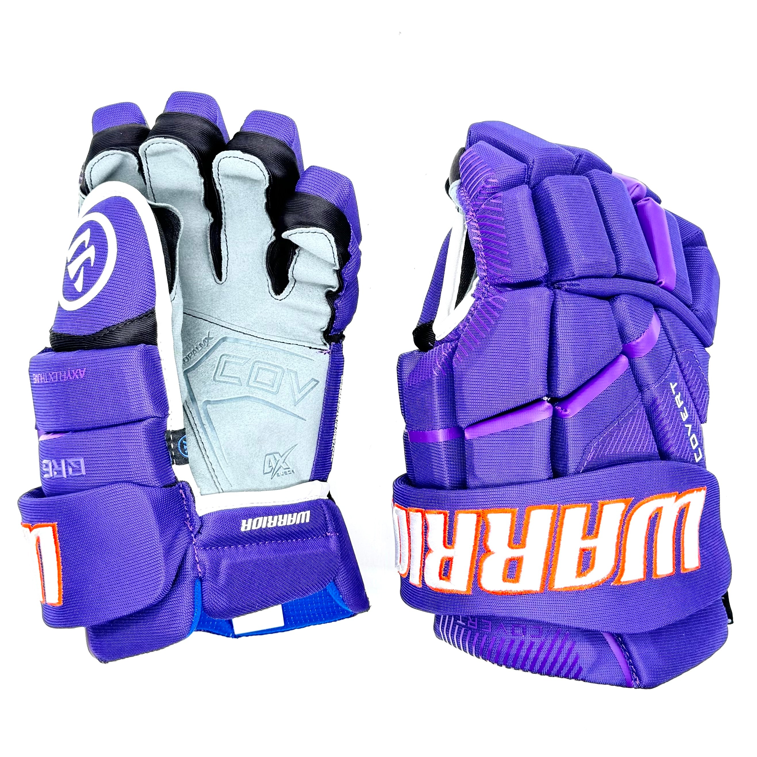 Warrior Covert QR6 - Gant d'origine - Orlando Solar Bears ECHL (Violet/Orange)